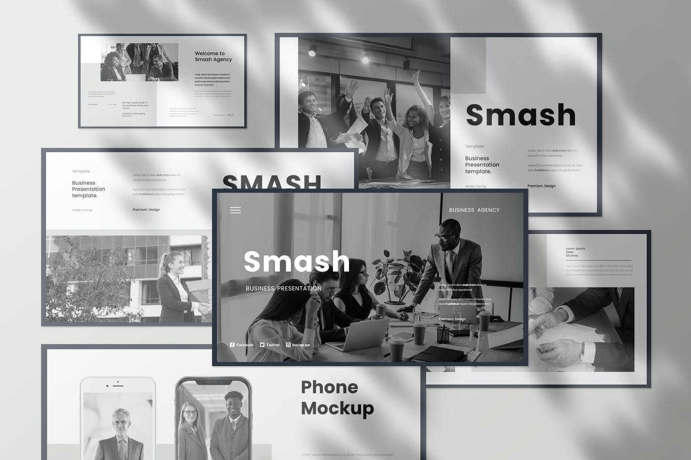 广告摄影公司简介PPT模版