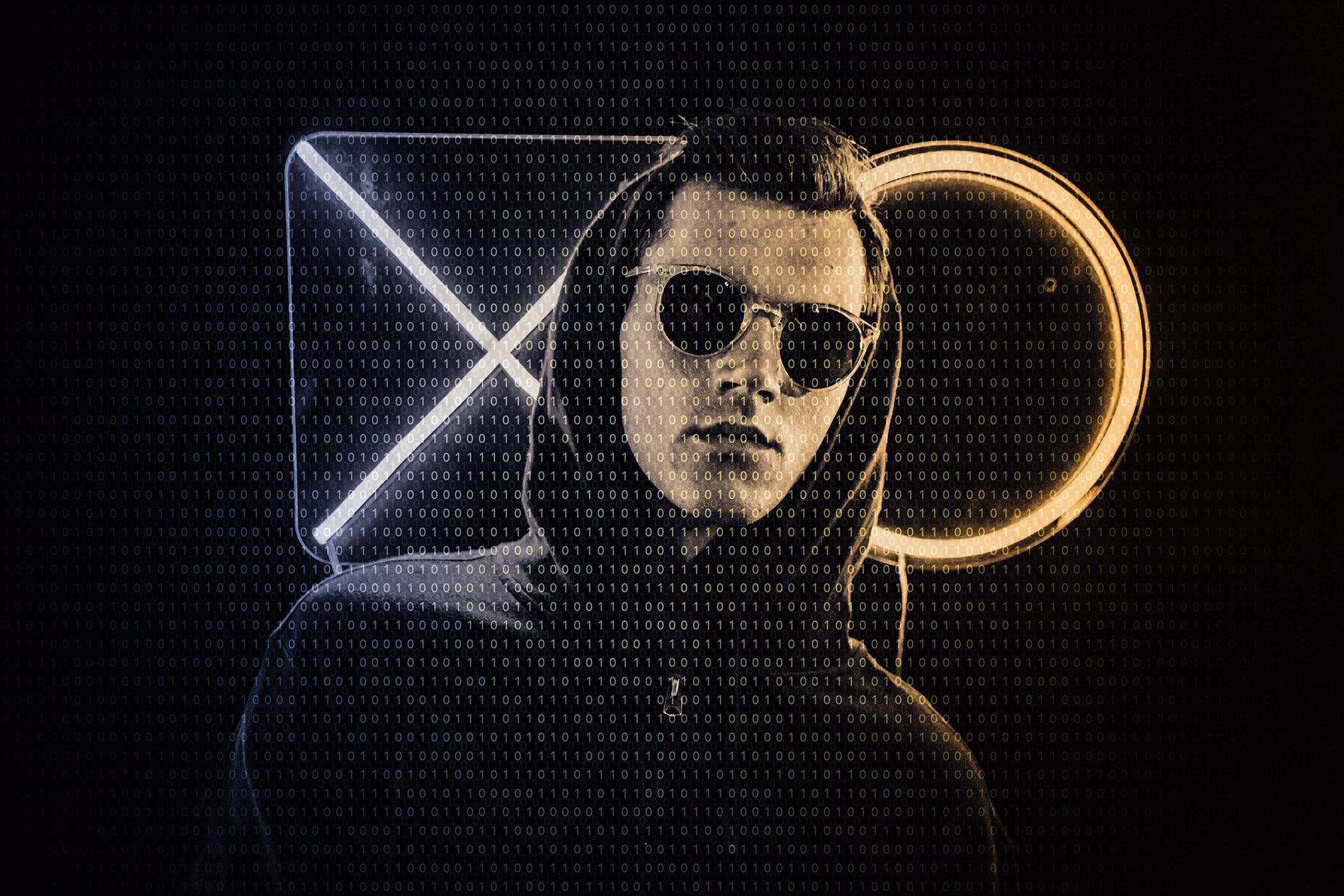 黑客PS照片特效样式