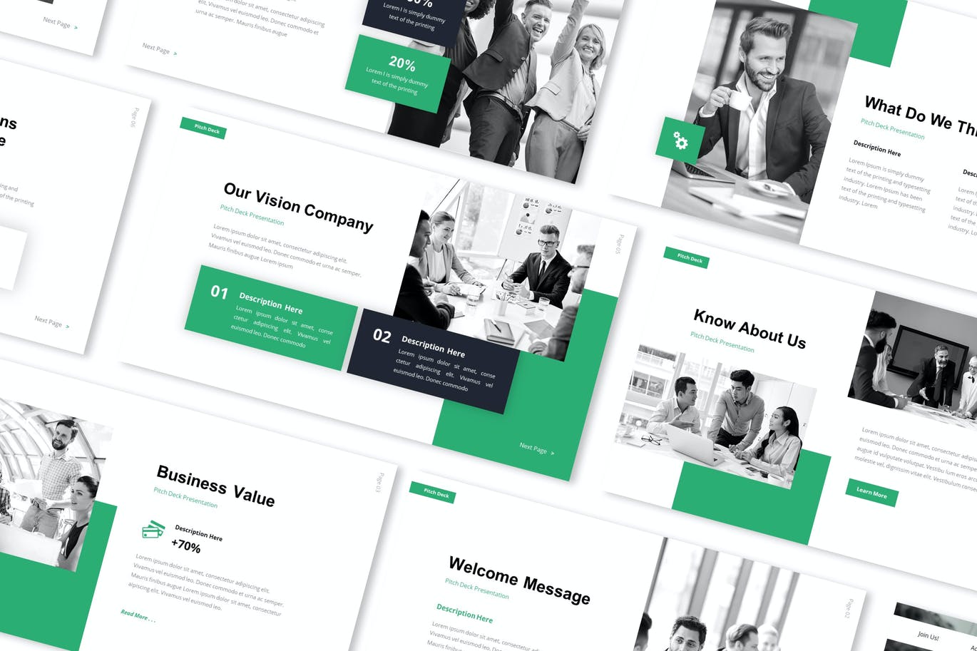 企业介绍PPT模版