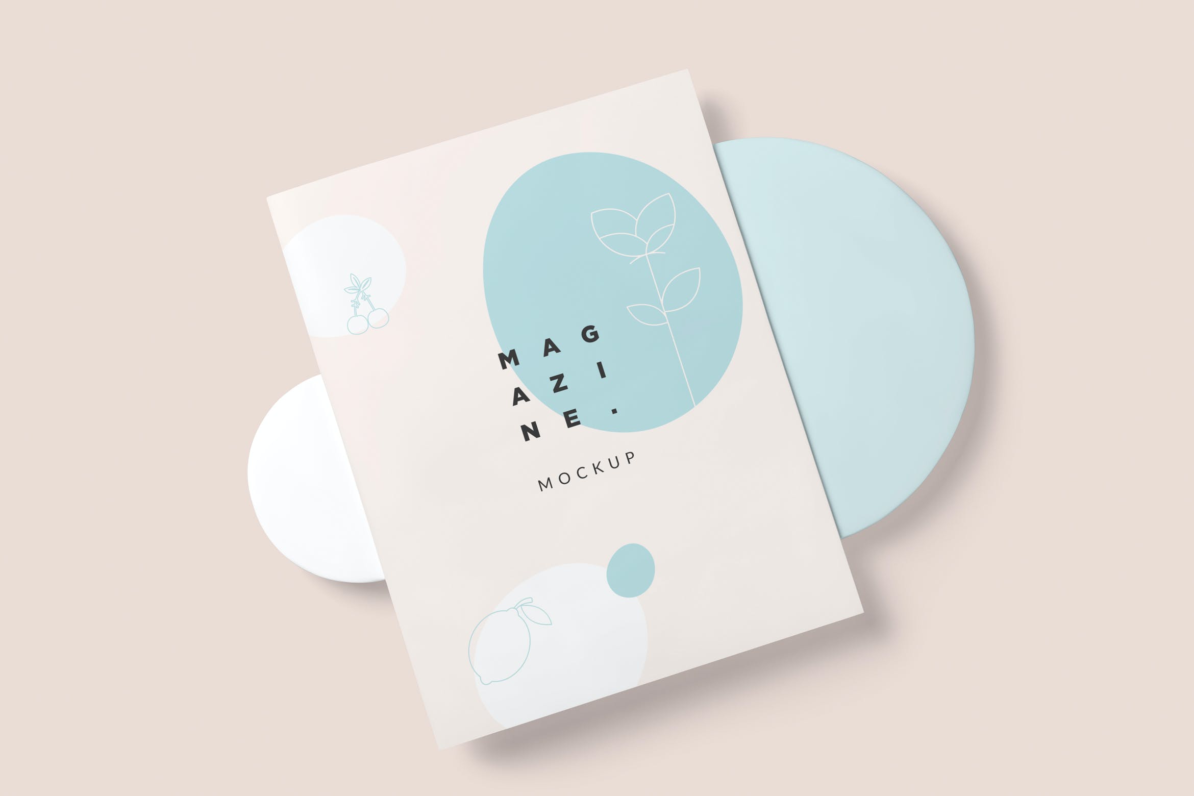 美国信纸尺寸杂志样机 US Letter Magazine Mockups