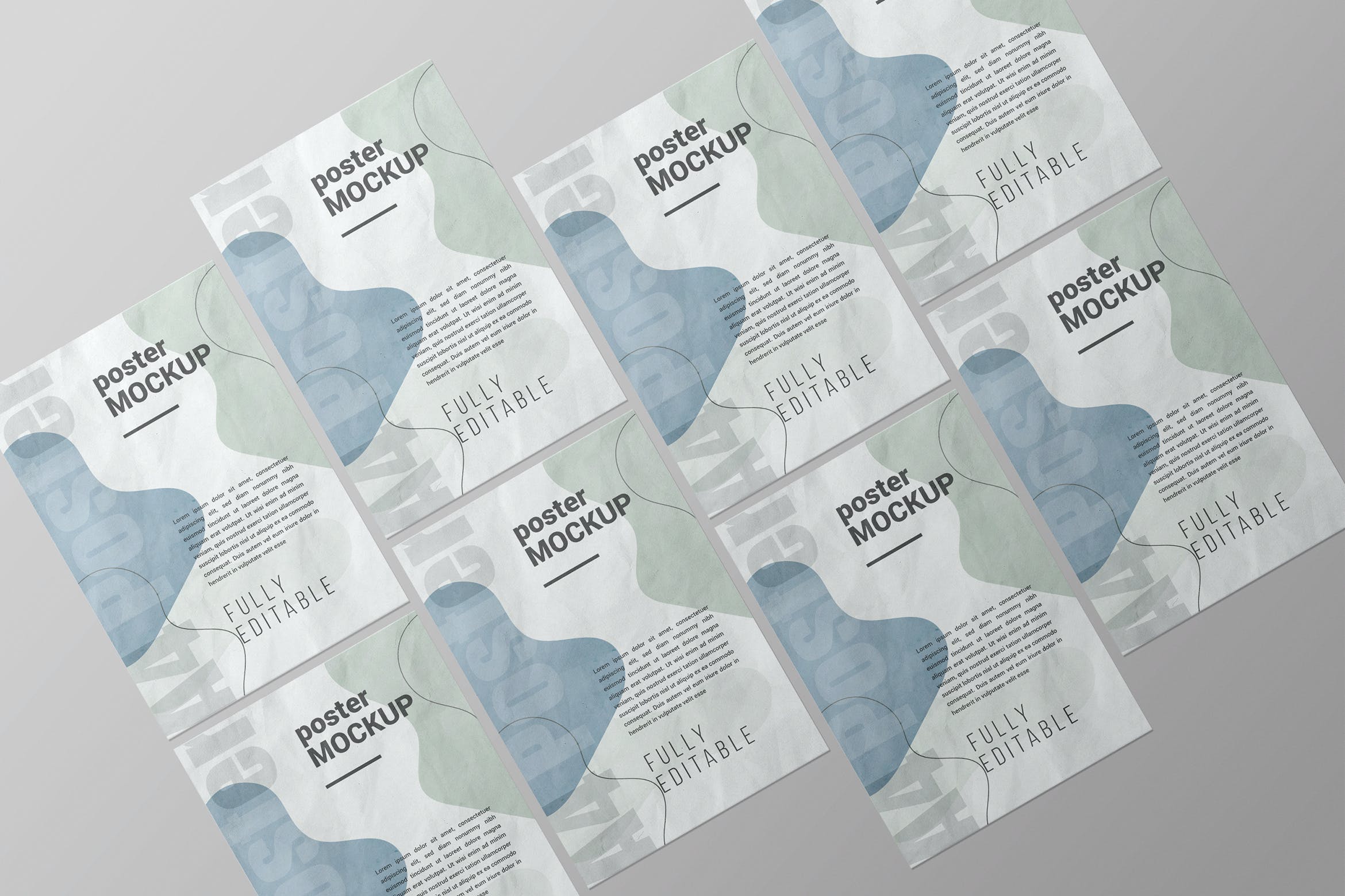 A4纸张海报设计样机v2 A4 Poster Mockup – Vol 02