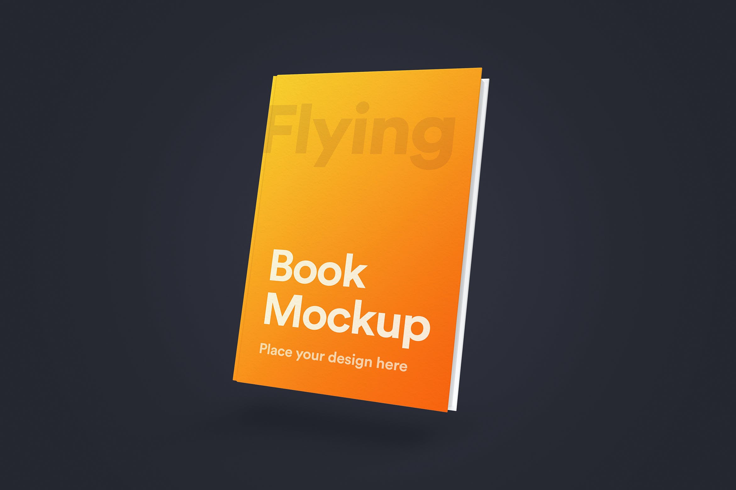 3D图书书籍封面设计样机v2 3D Book Mockup – Vol 02