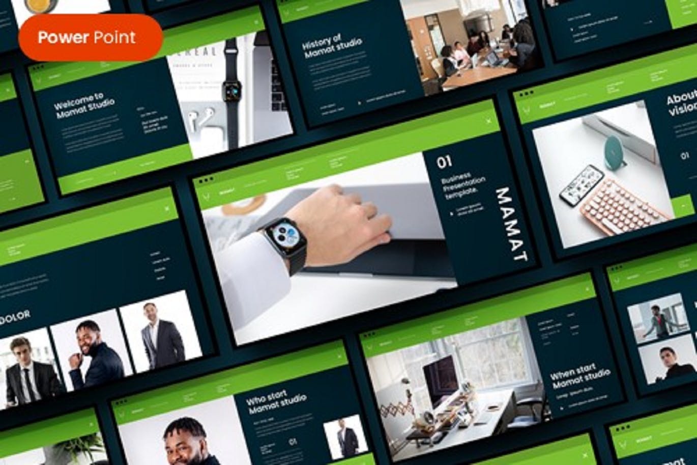 摄影广告公司模版