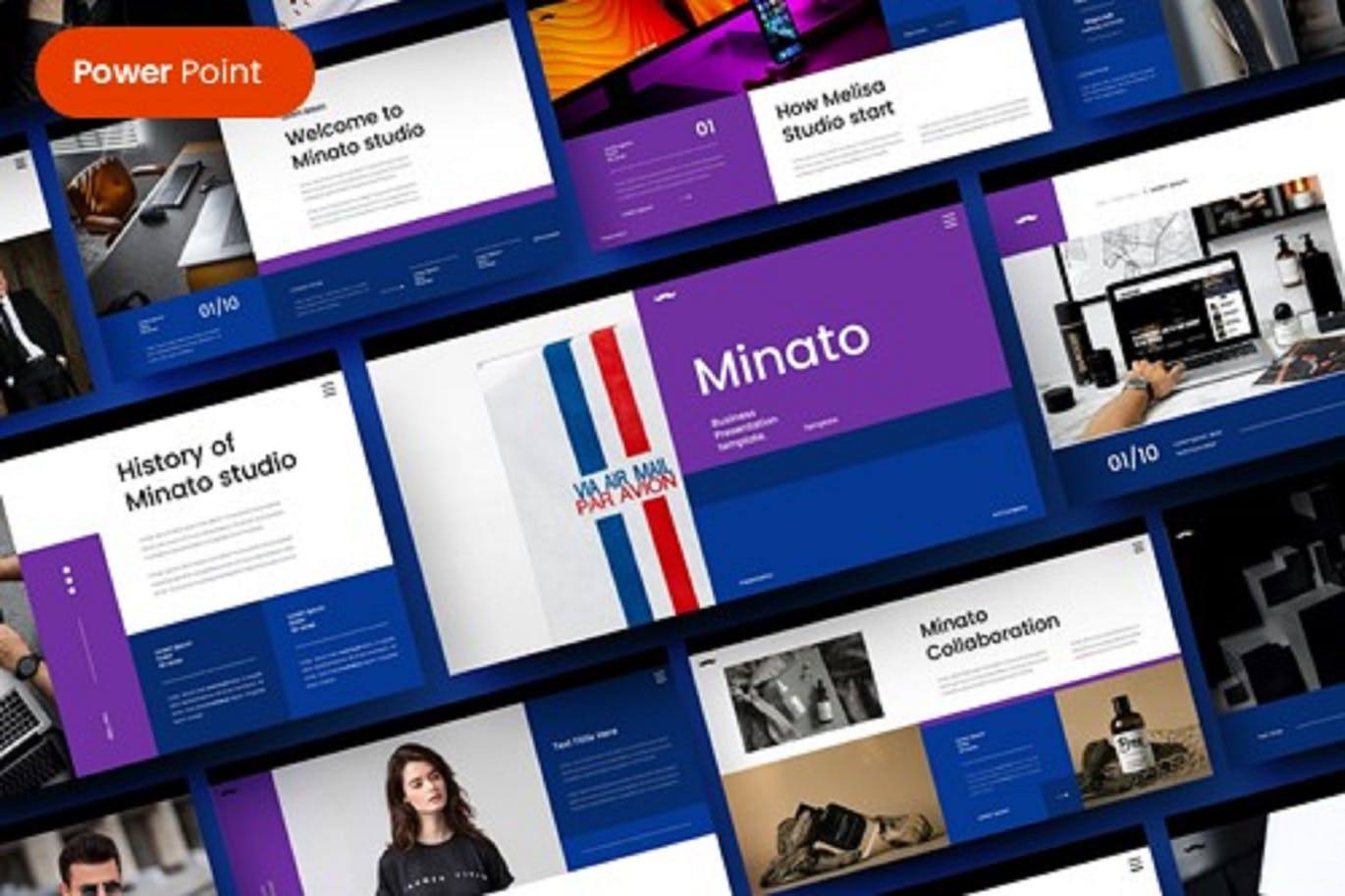 广告摄影公司PPT模版