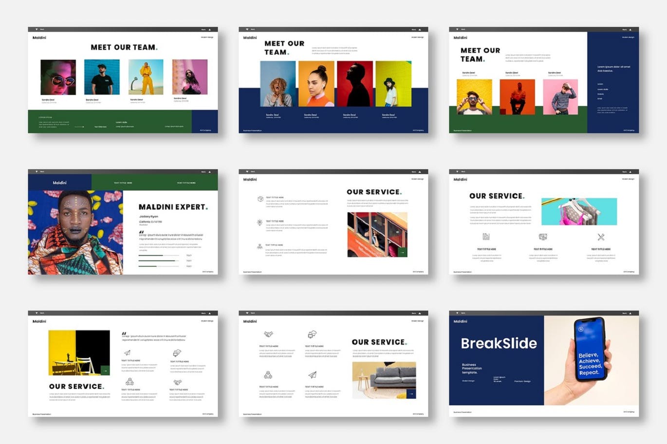 时尚高端产品介绍企业宣传powerpoint幻灯片演示模板（pptx）