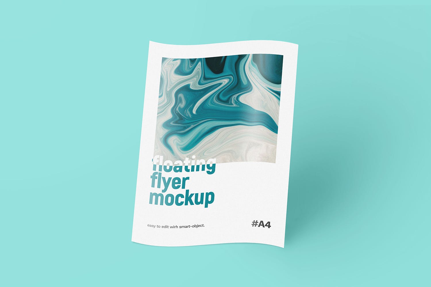 企业宣传单效果图展示样机 Flyer Mockup