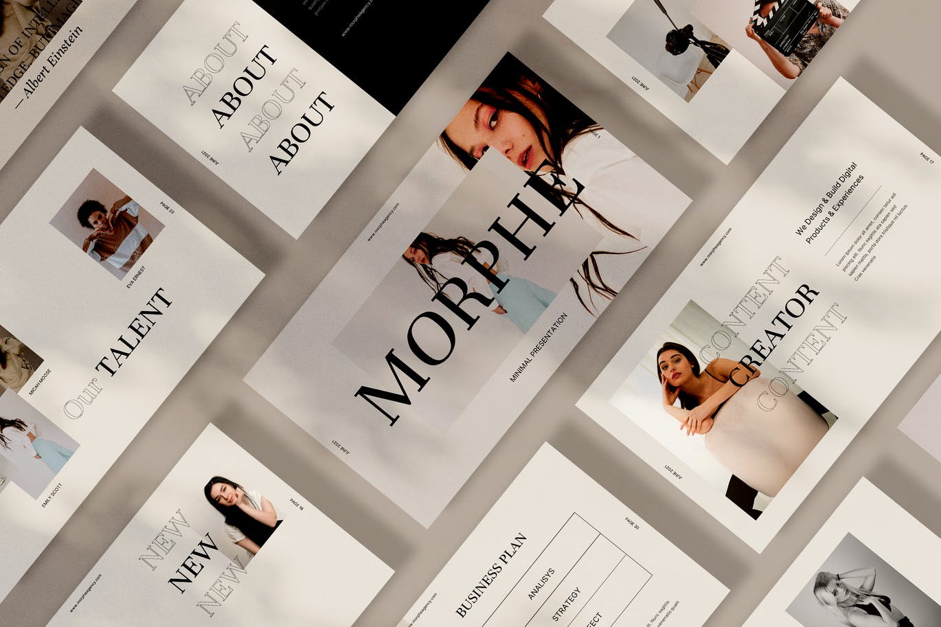 时尚高端优雅专业的高品质powerpoint幻灯片演示模板（pptx）