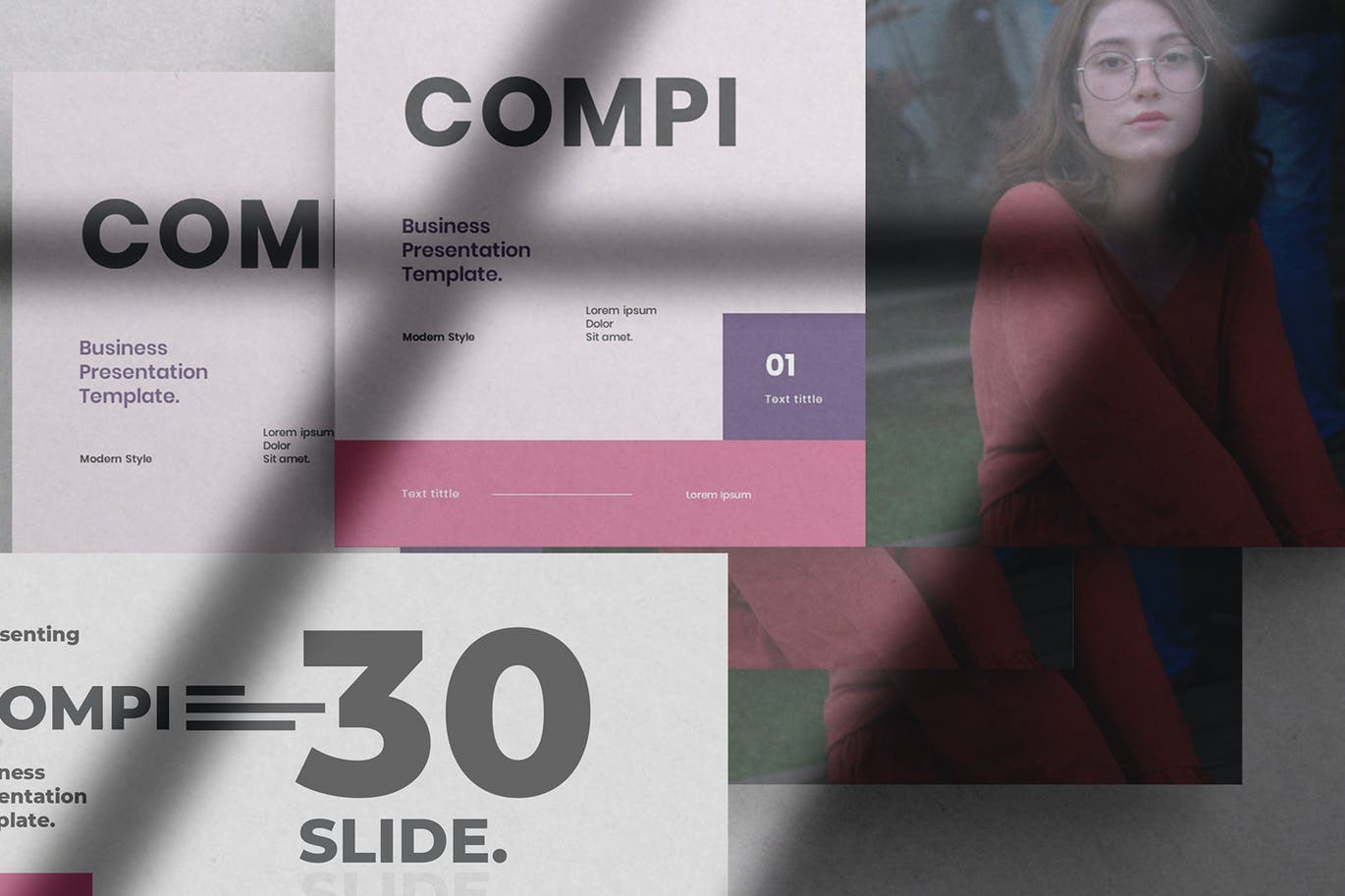 优雅时尚高端清新简约多用途的高品质大数据powerpoint幻灯片演示模板（pptx）