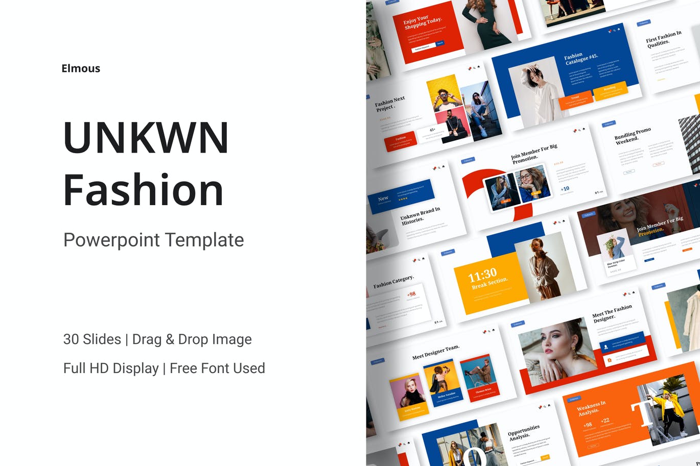 时尚高端简约多用途的高品质powerpoint幻灯片演示模板（pptx）