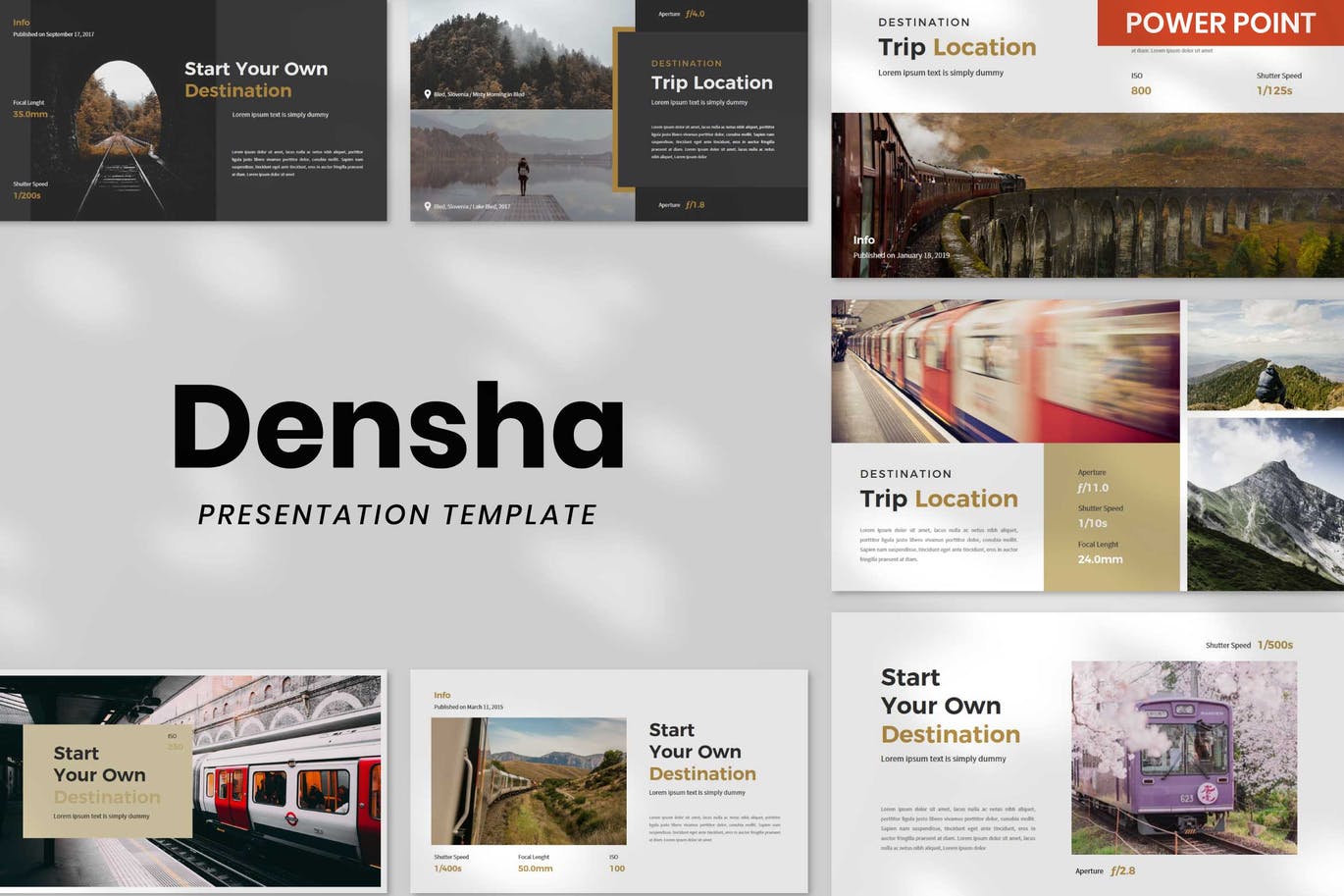 时尚简约清新优雅多用途powerpoint幻灯片演示模板（pptx）