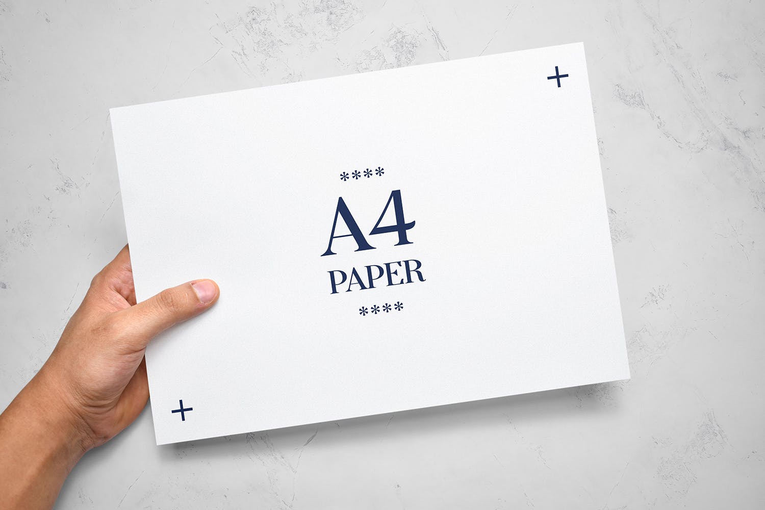 A4尺寸宣传单展示样机模板 Flyer Mockup