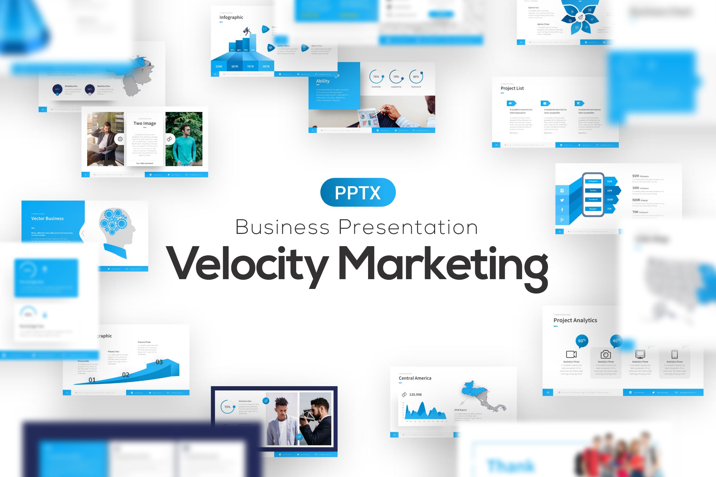 简约企业营销展示模板