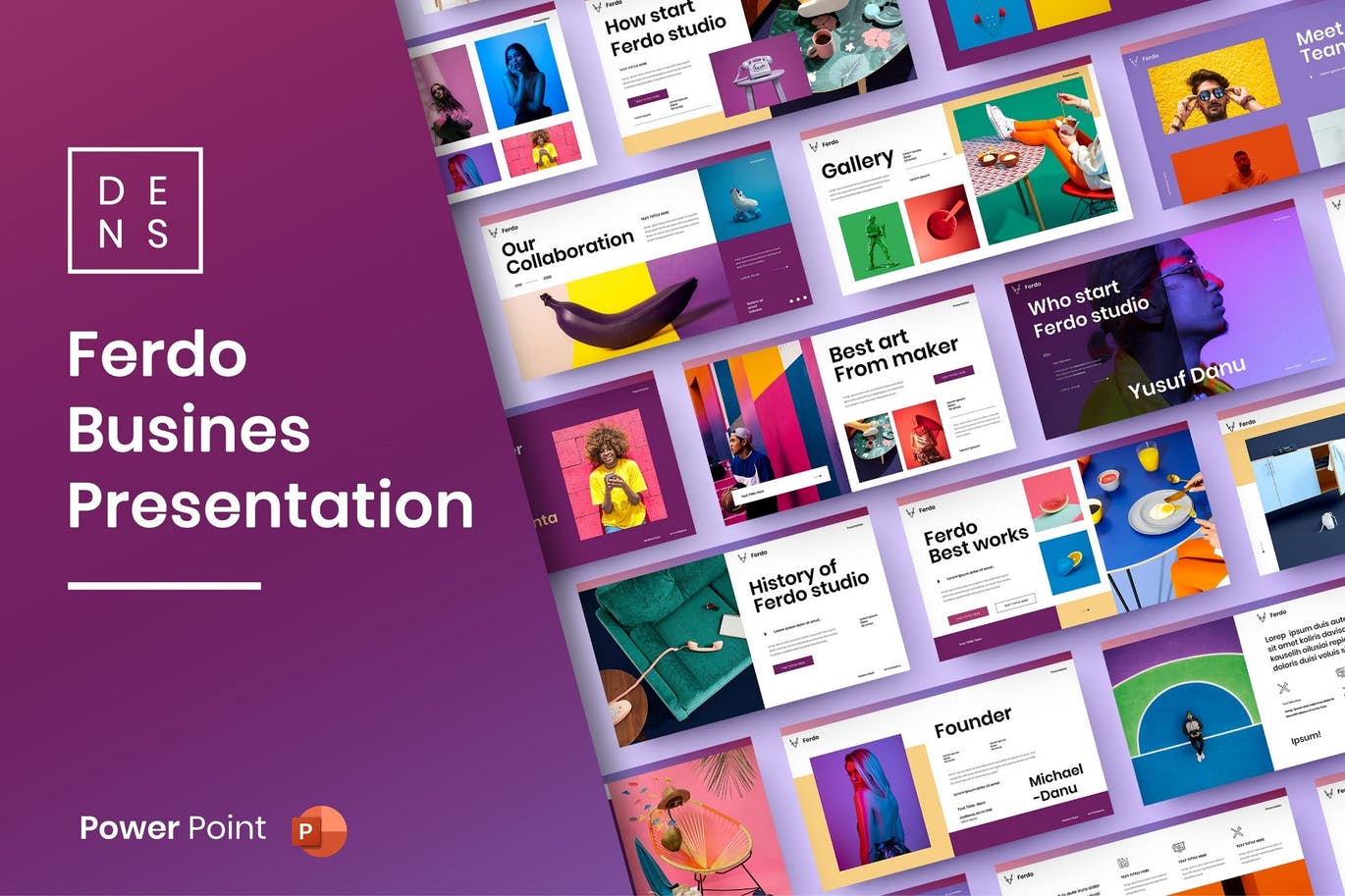 高端绚丽时尚多用途的高品质商业商务powerpoint幻灯片演示模板（pptx）