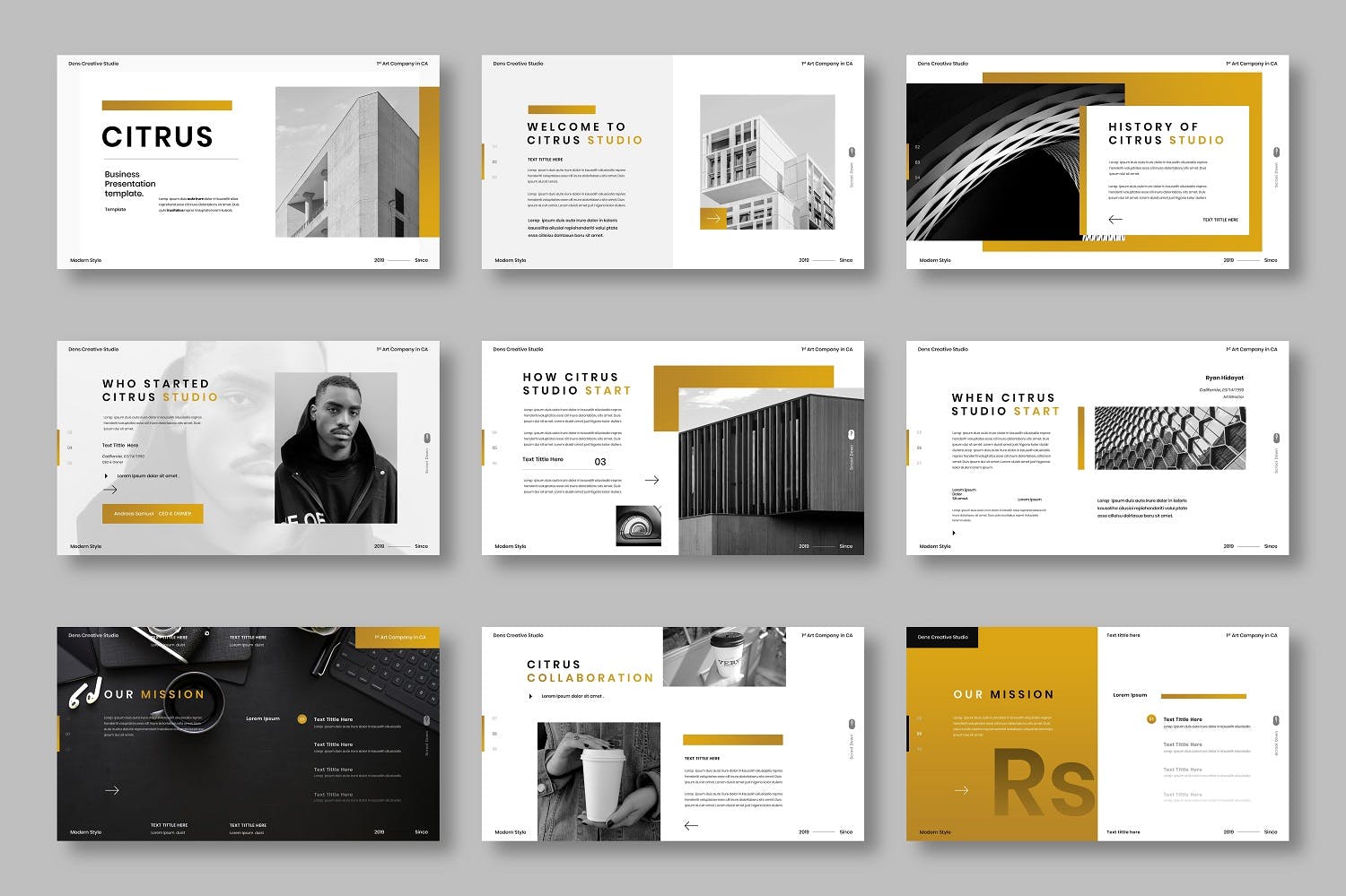 企业介绍简单的PPT模板