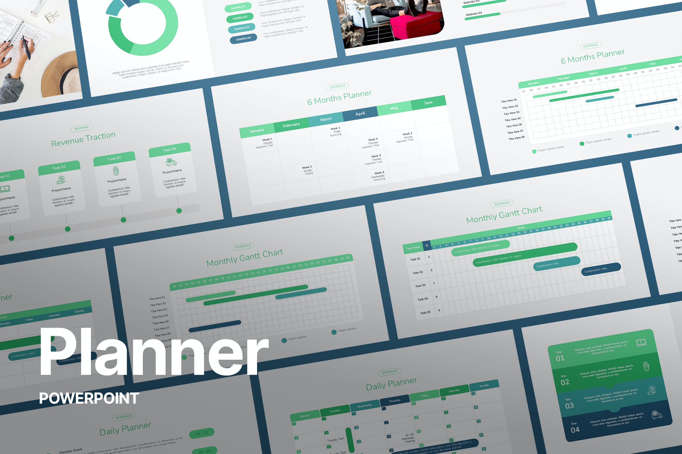 工作汇报与计划PPT模板