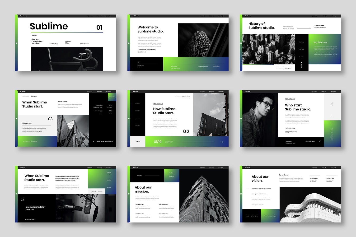 业务介绍PPT模板