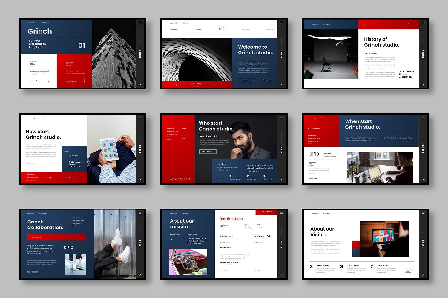 时尚商业PPT模板（PPTX）