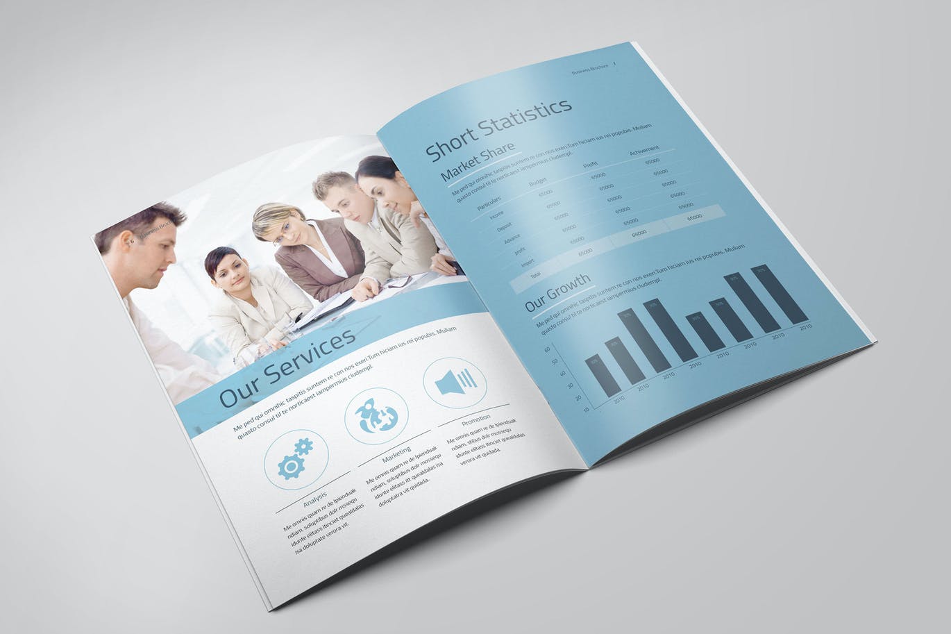 产品目录/企业画册设计样机素材 Brochure / Catalog Mock-Up