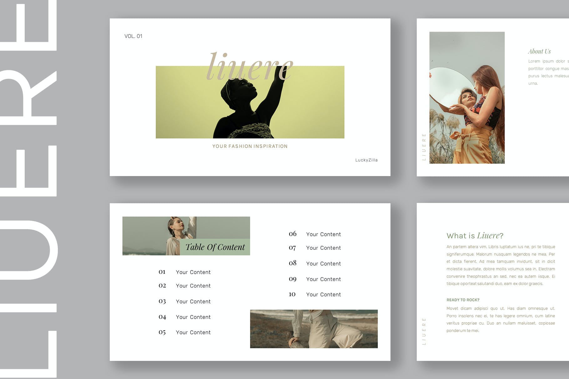 极简主义精美PPT模板（PPTX）