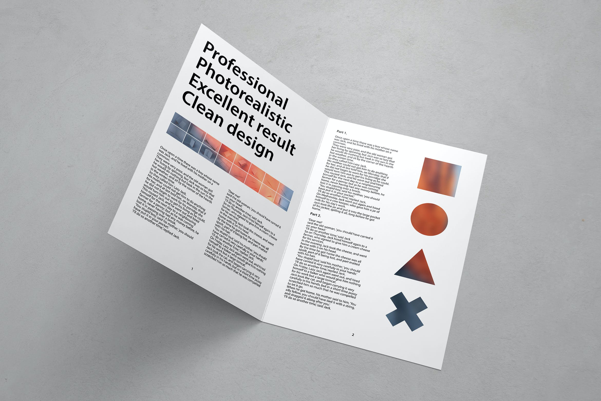 产品目录/小册子/邀请函设计样机模板v1 Brochure / Booklet / Invitation Mockups 001