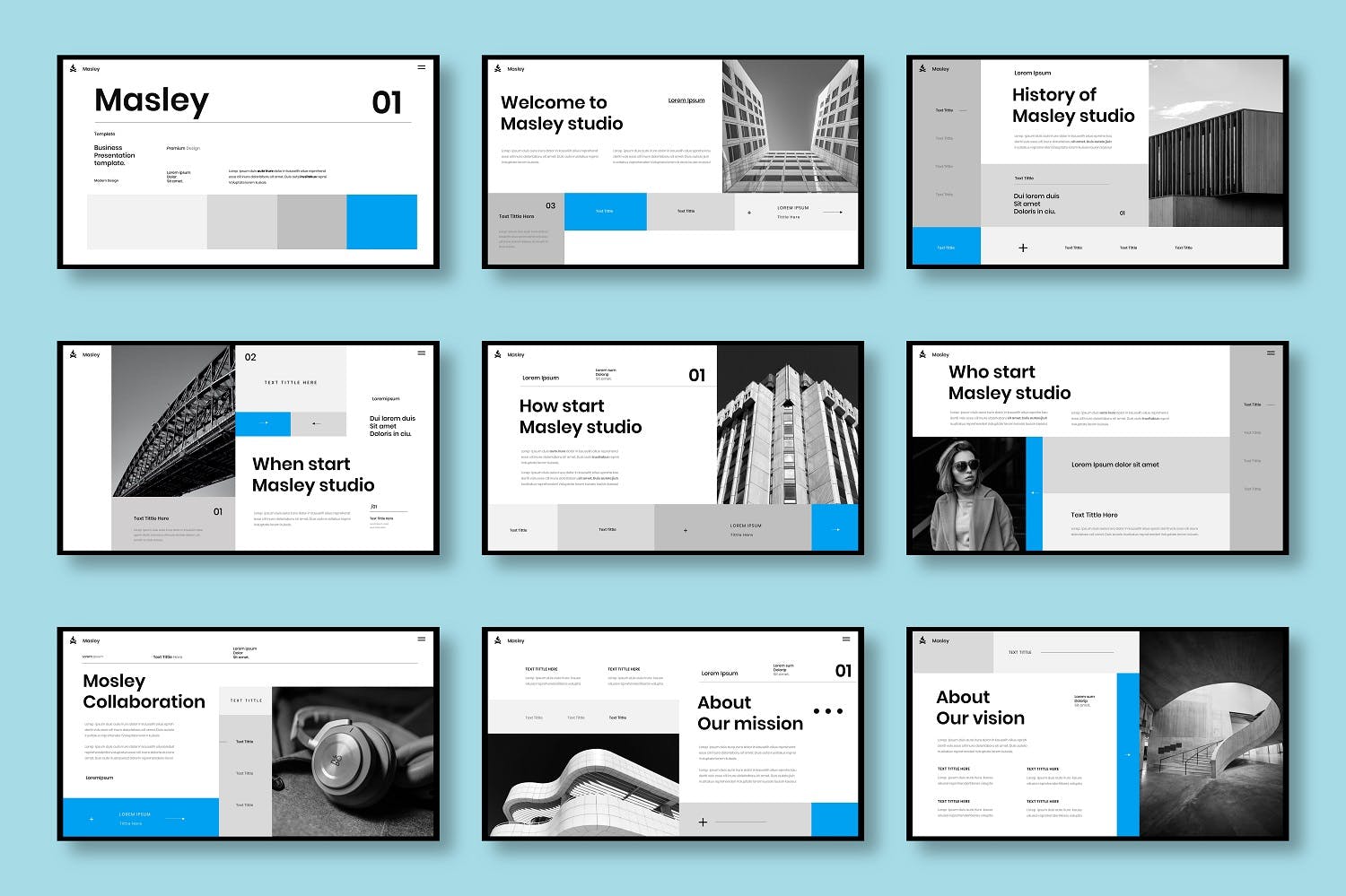 高端企业PPT设计模板下载（PPTX）