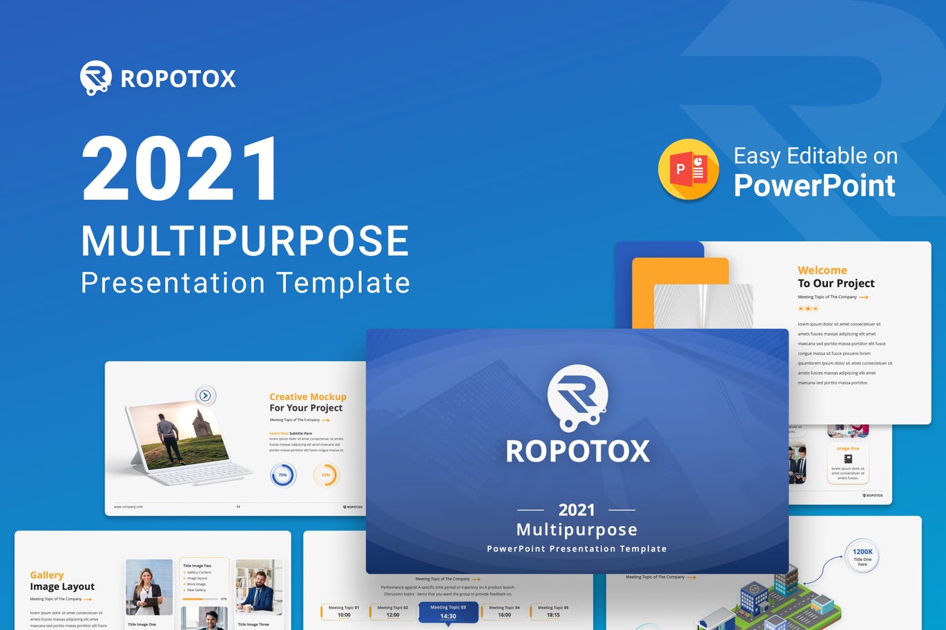 2021年底工作汇报总结多用途多功能powerpoint幻灯片演示模板（pptx）