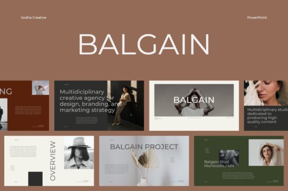 服装品牌演示PowerPoint模板