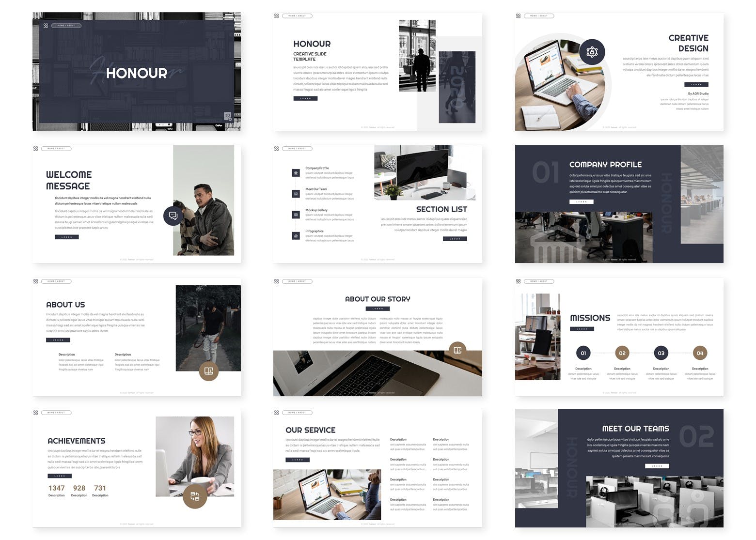 时尚简约PPT设计模板[KEY,PPTX]