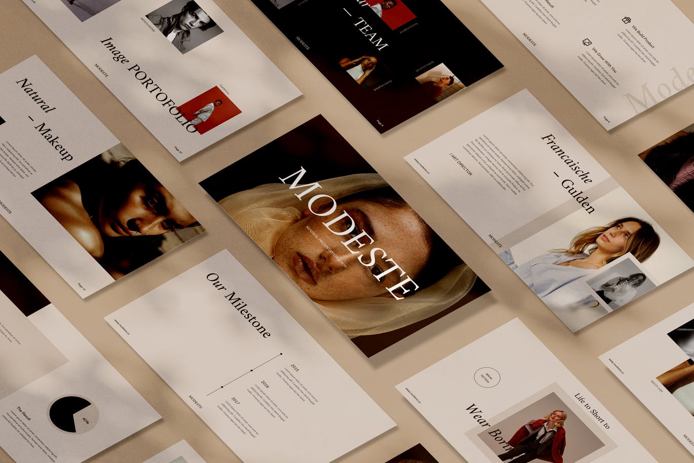 高端优雅时尚简约多用途的高品质powerpoint幻灯片演示模板（pptx）