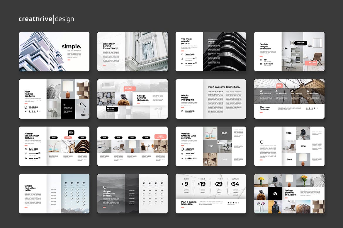 简单优秀的PPT模板（PPTX）