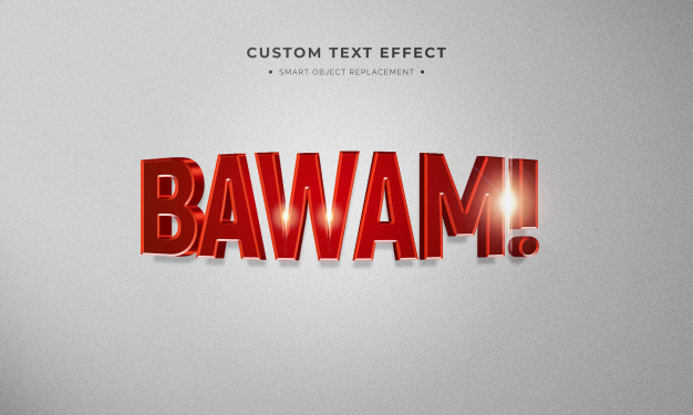 优质3D文本特效字体样式