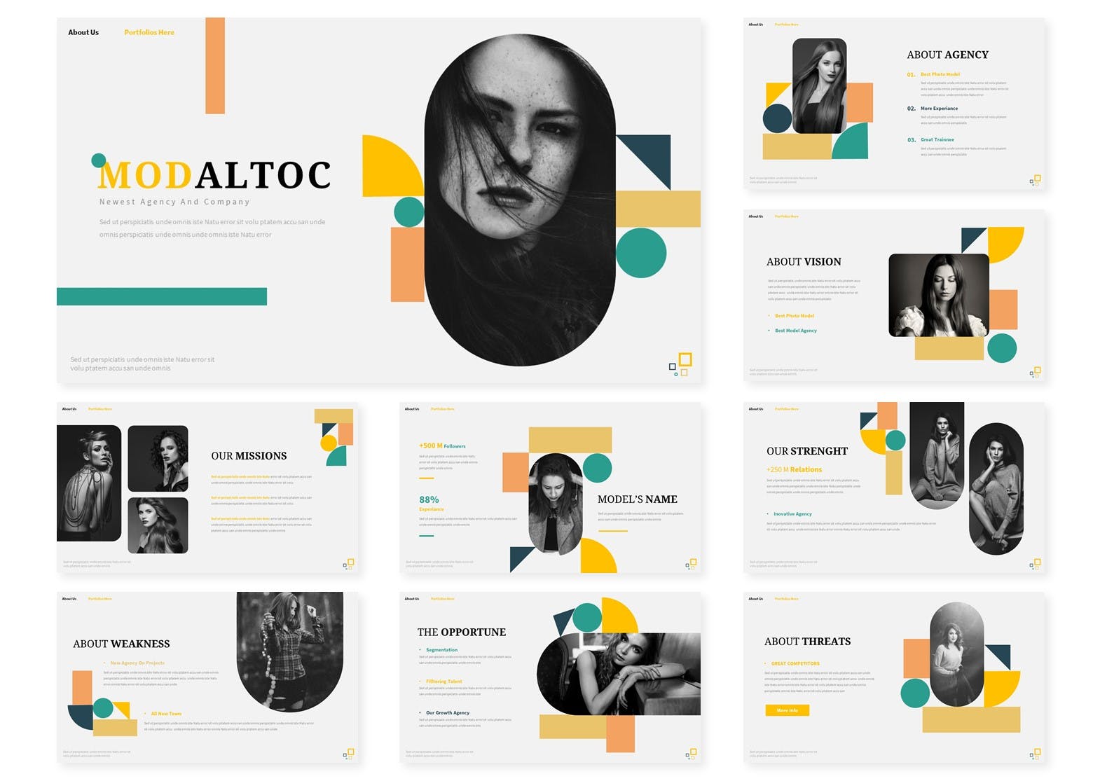 高端时尚PPT模板下载（PPTX）