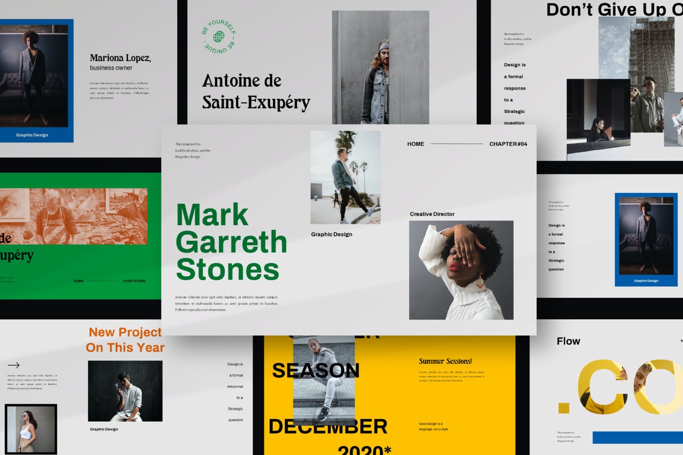 时尚高端多用途的高品质powerpoint幻灯片演示模板（pptx）