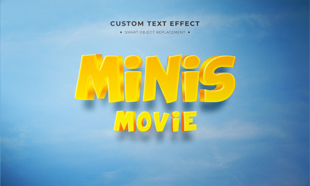 优质3D文本字体特效