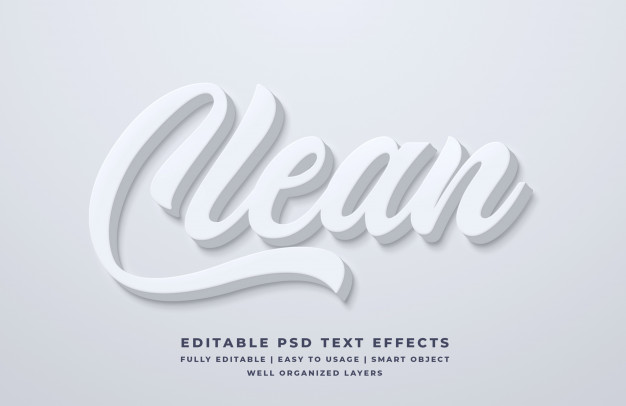 3d文字风格的效果模型