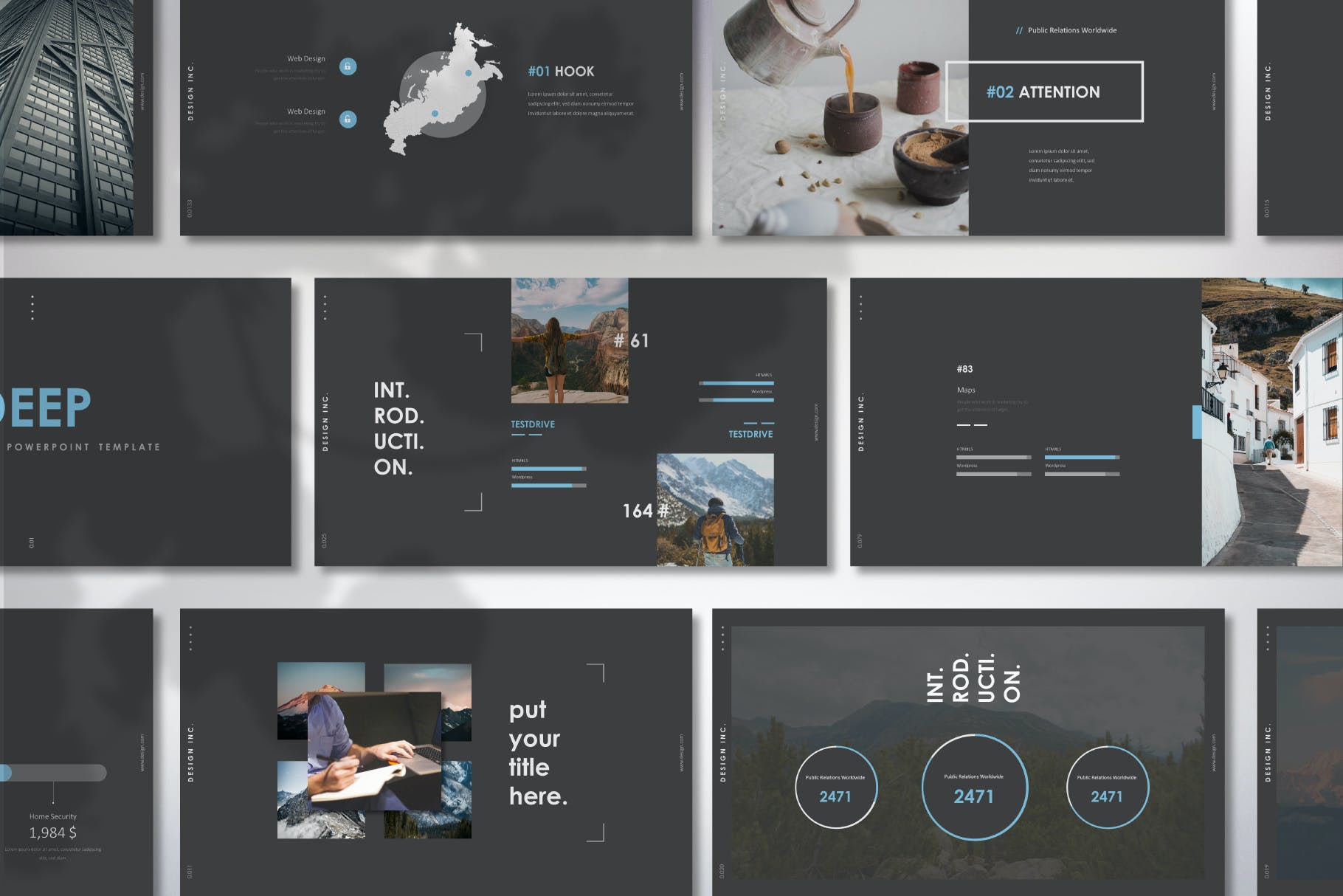 多用途商业计划书PPT模板（PPTX,PPT）