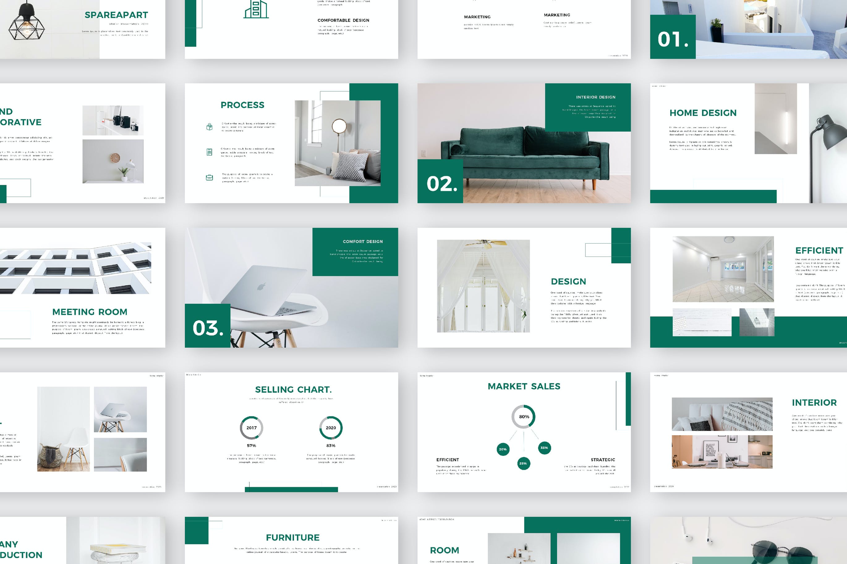 高端时尚的PPT模板下载（PPTX）