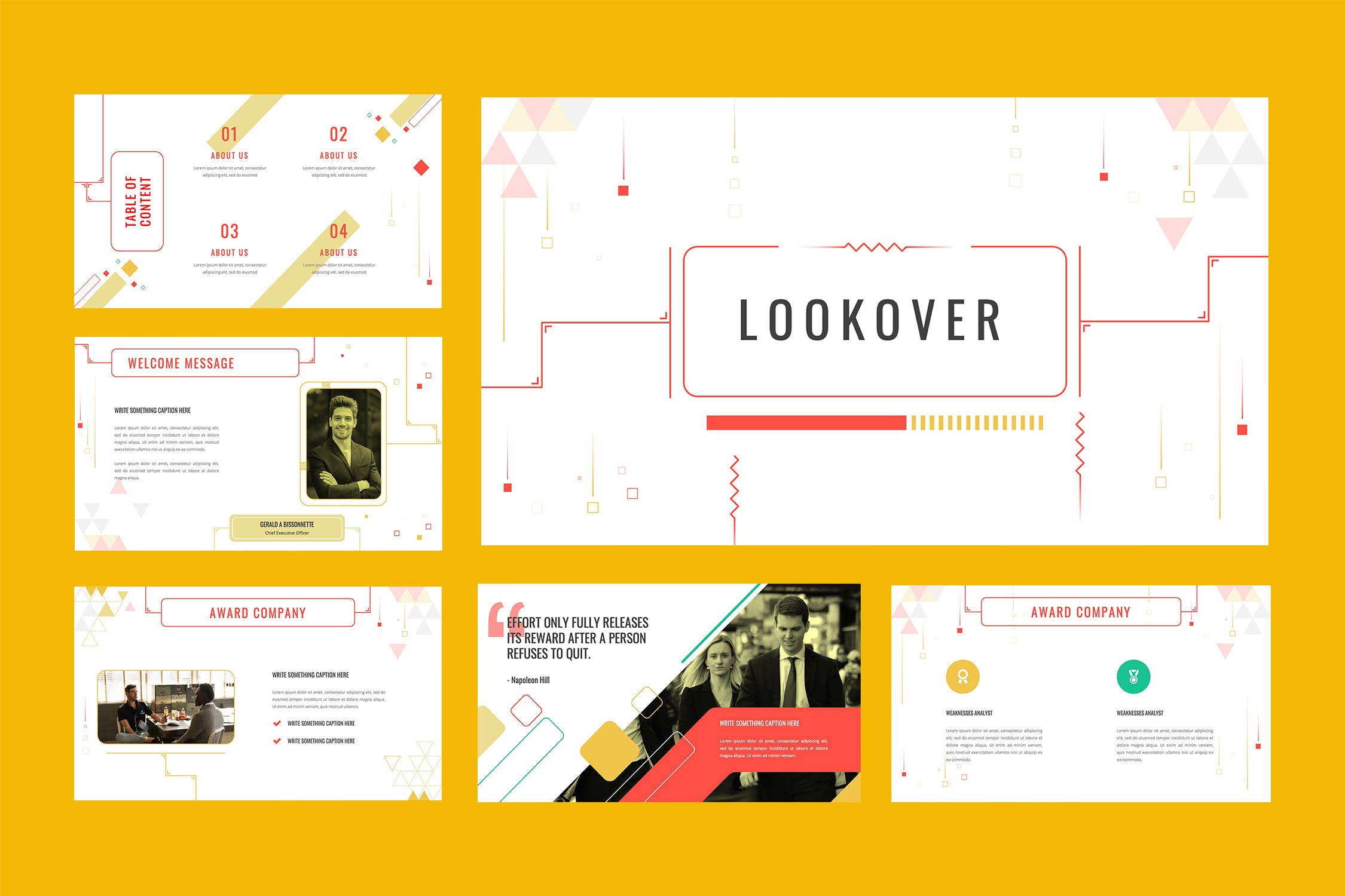 干净，现代和简单的PPT模板（PPTX）