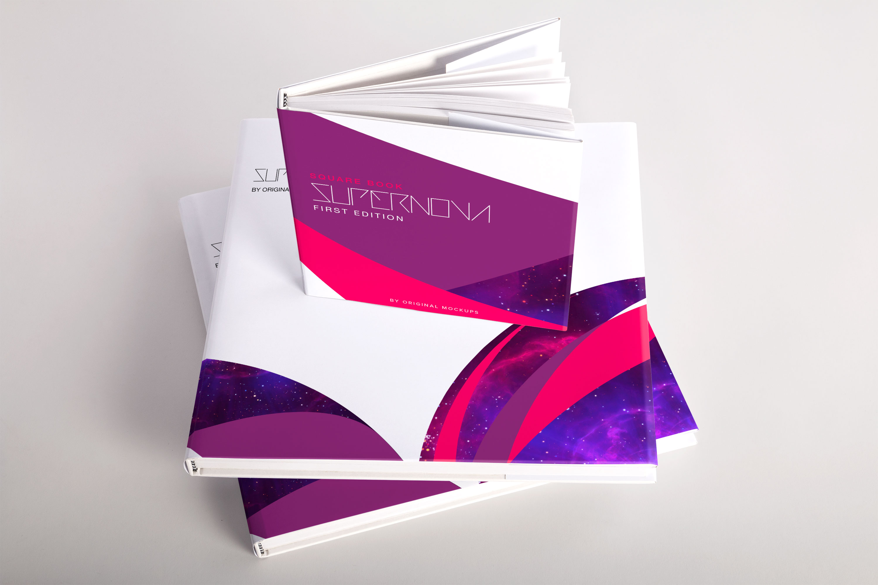 书籍封面外观设计效果图PSD样机02 Others Books PSD Mockup 02