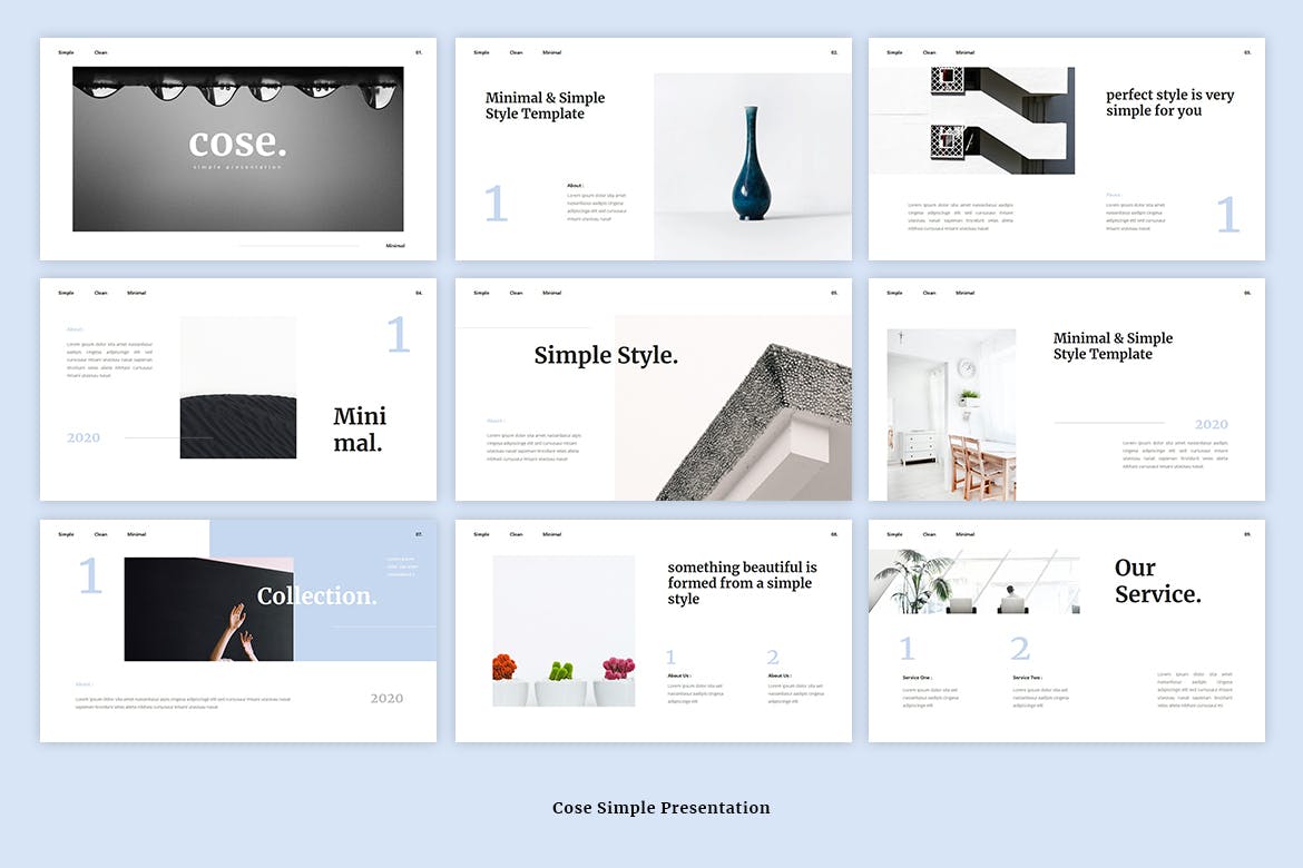 极简主义PPT模板（PPTX）