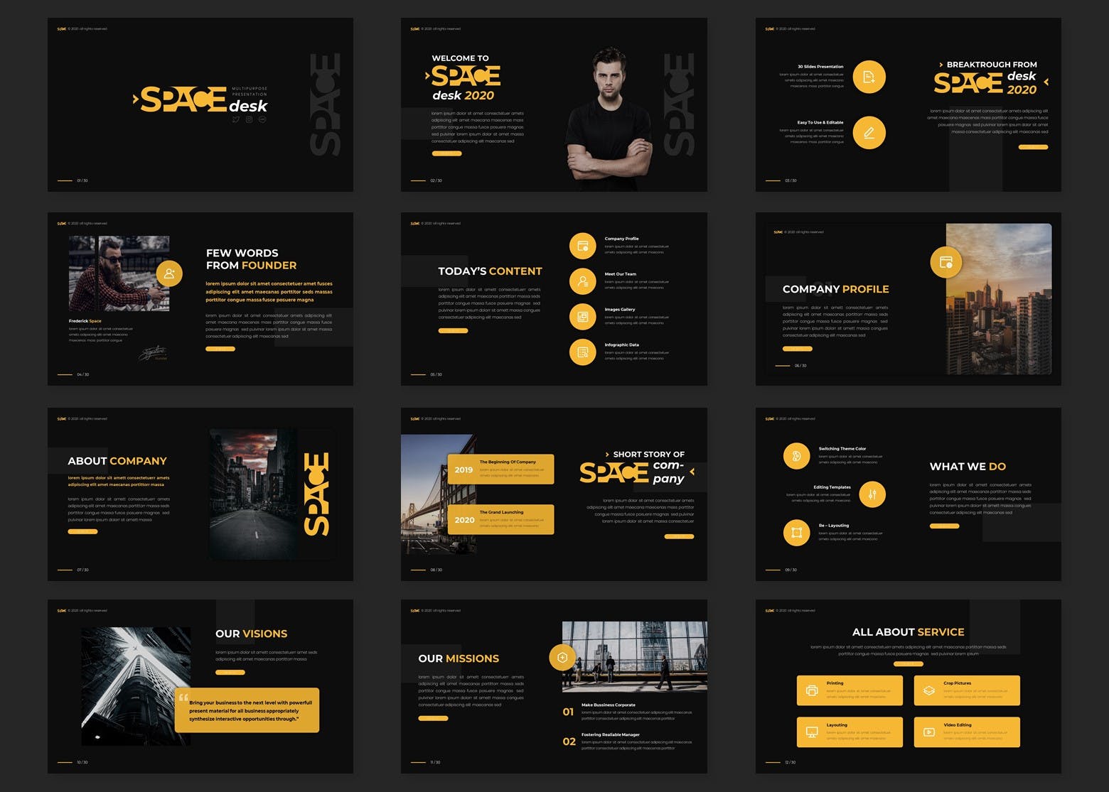 现代创意PPT模板下载