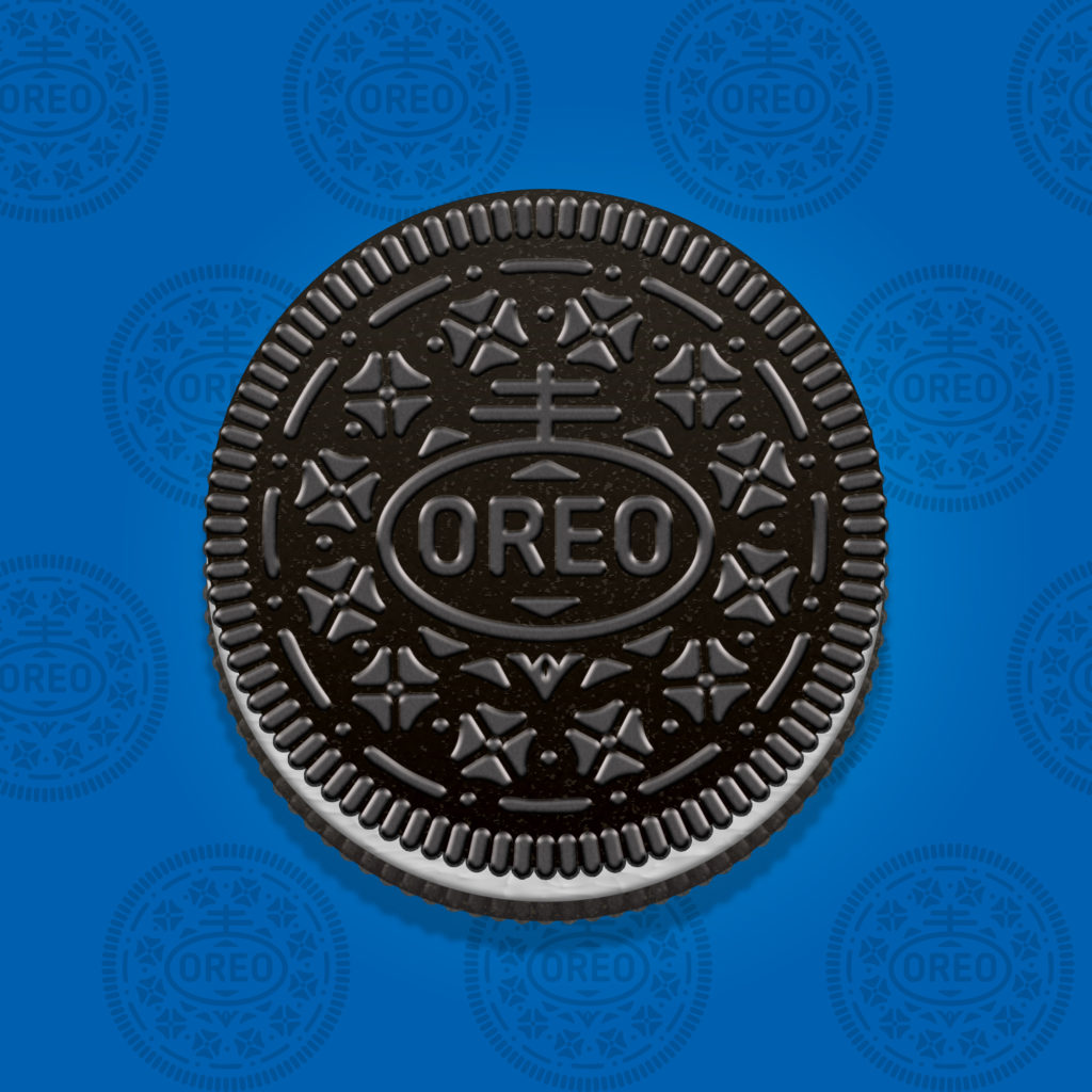 图层样式 | 逼真奥利奥饼干实物多层立体效果展示