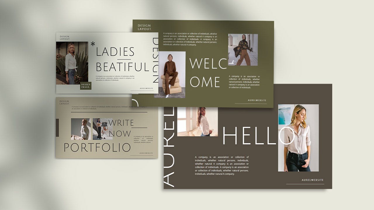 时尚复古的PPT目标（PPTX）