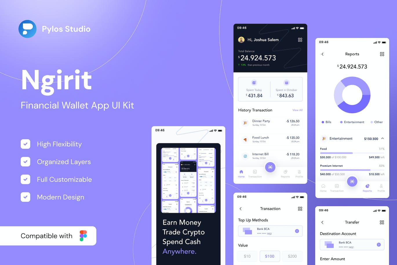 金融移动应用APP UI KIT