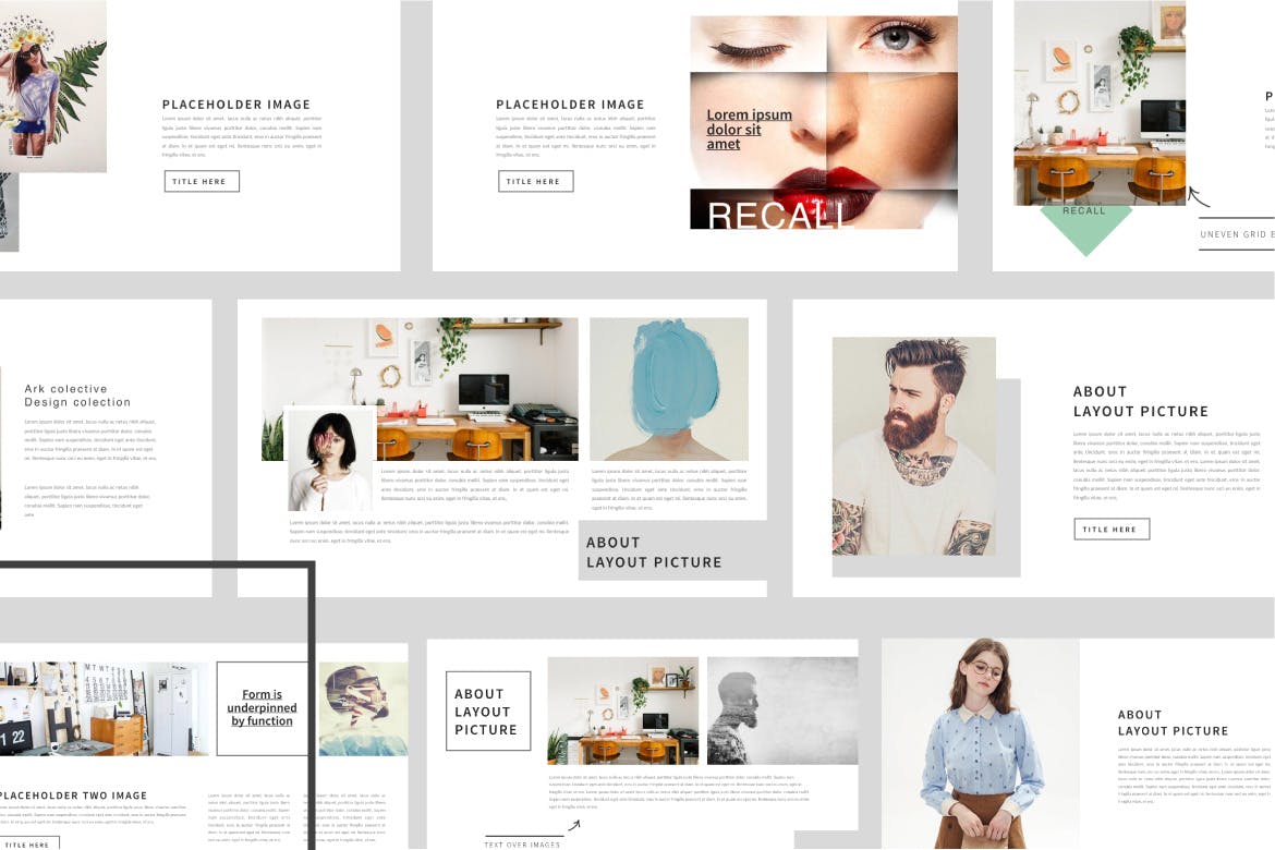 极简主义创意PPT模板下载