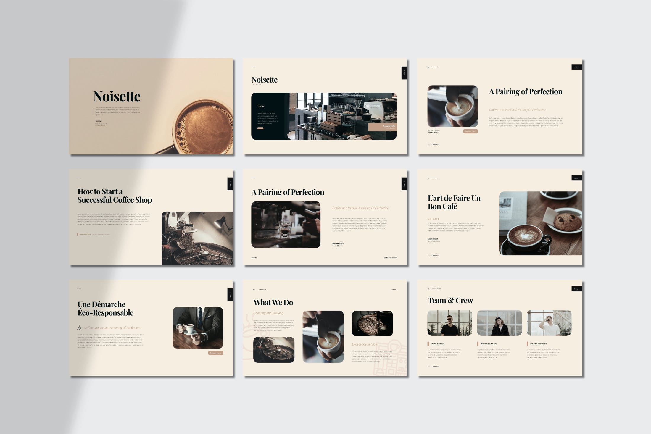 创意餐饮业务PPT模板