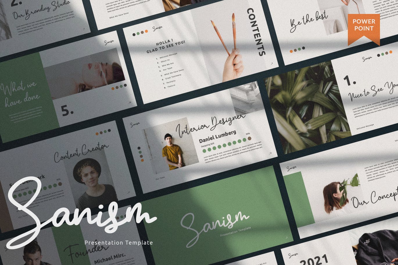 时尚高端专业优雅的高品质多用途powerpoint幻灯片演示模板（pptx）