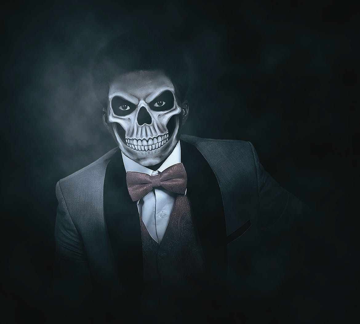 万圣节特效PS动作