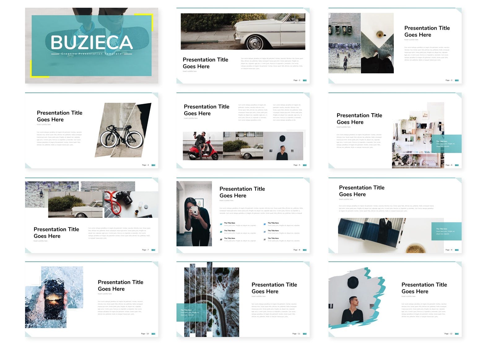 时尚的PPT模板下载（PPTX）