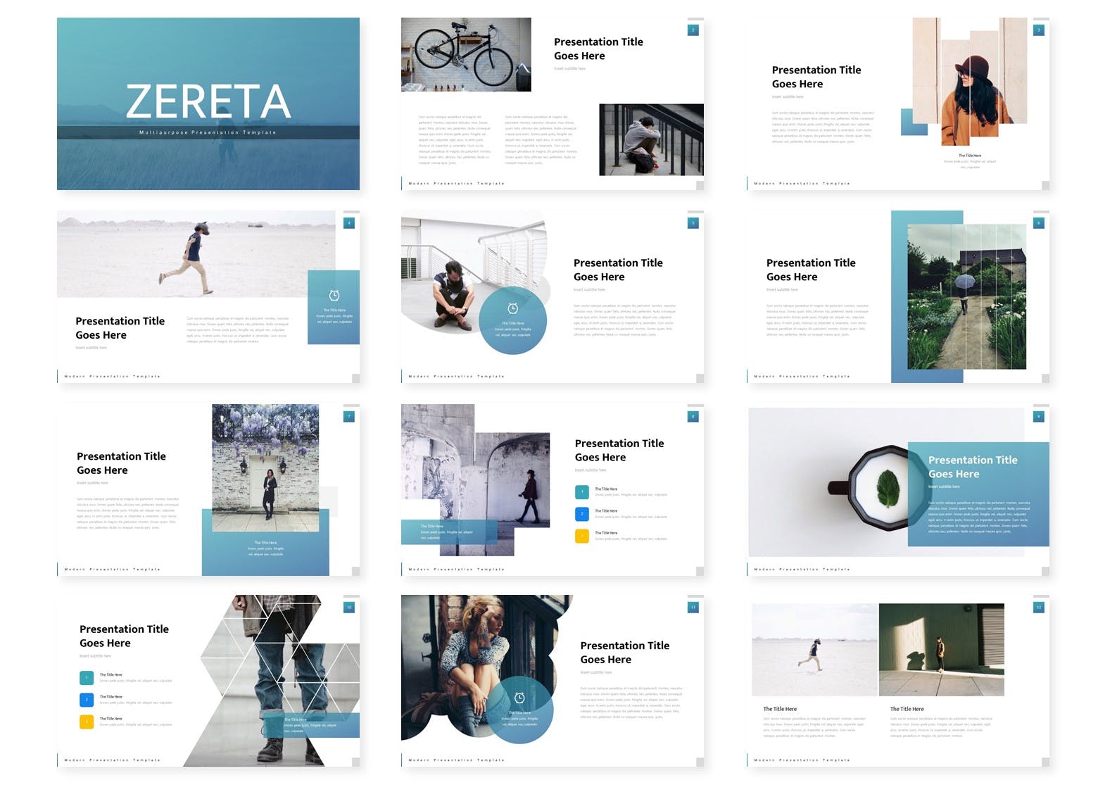 优雅的PPT模板下载（PPTX）